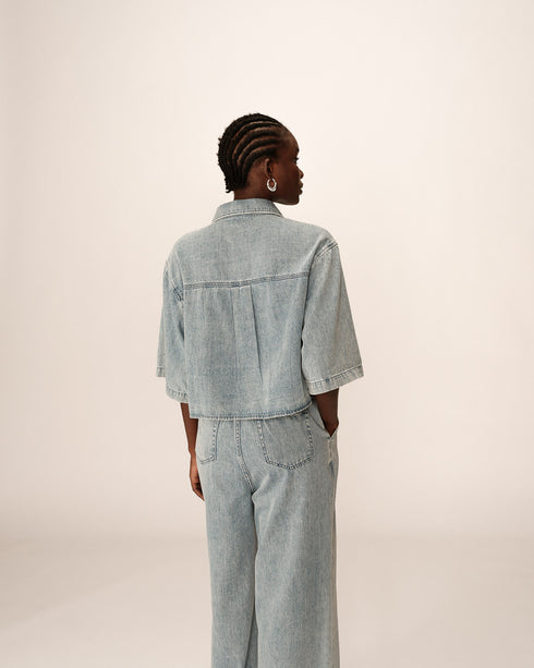 Camisa denim POMONA